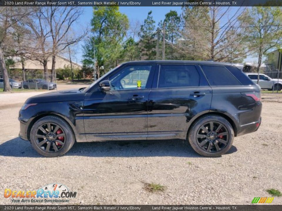 2020 Land Rover Range Rover Sport HST Santorini Black Metallic / Ivory/Ebony Photo #6