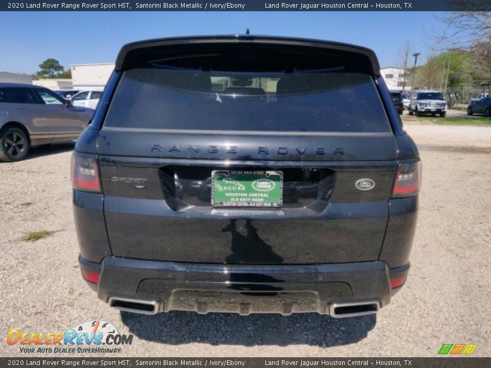 2020 Land Rover Range Rover Sport HST Santorini Black Metallic / Ivory/Ebony Photo #7