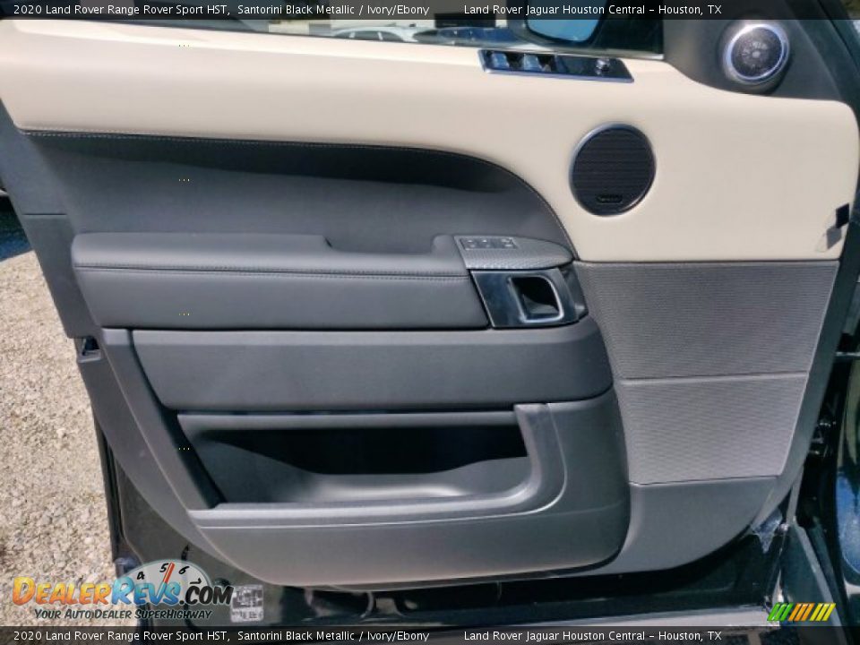 2020 Land Rover Range Rover Sport HST Santorini Black Metallic / Ivory/Ebony Photo #10