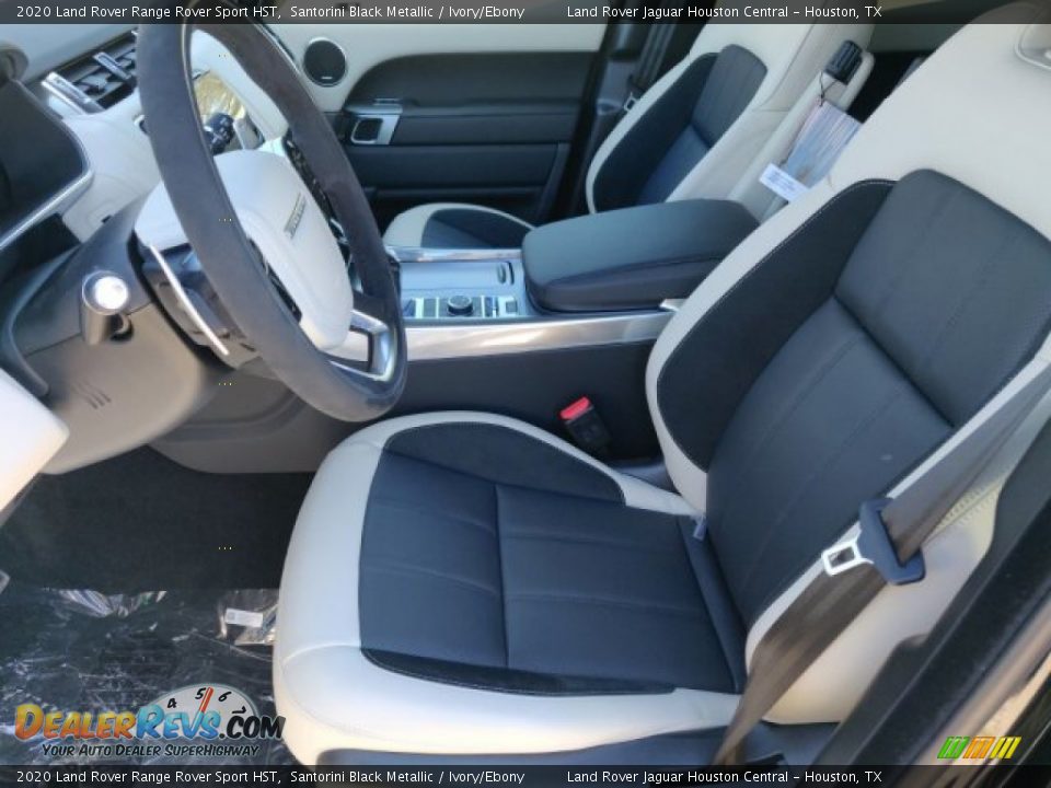 2020 Land Rover Range Rover Sport HST Santorini Black Metallic / Ivory/Ebony Photo #11