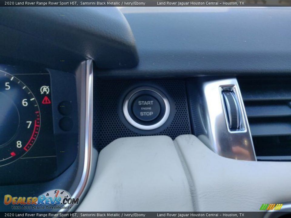 2020 Land Rover Range Rover Sport HST Santorini Black Metallic / Ivory/Ebony Photo #16