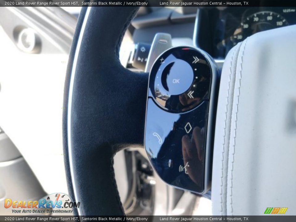 2020 Land Rover Range Rover Sport HST Santorini Black Metallic / Ivory/Ebony Photo #18