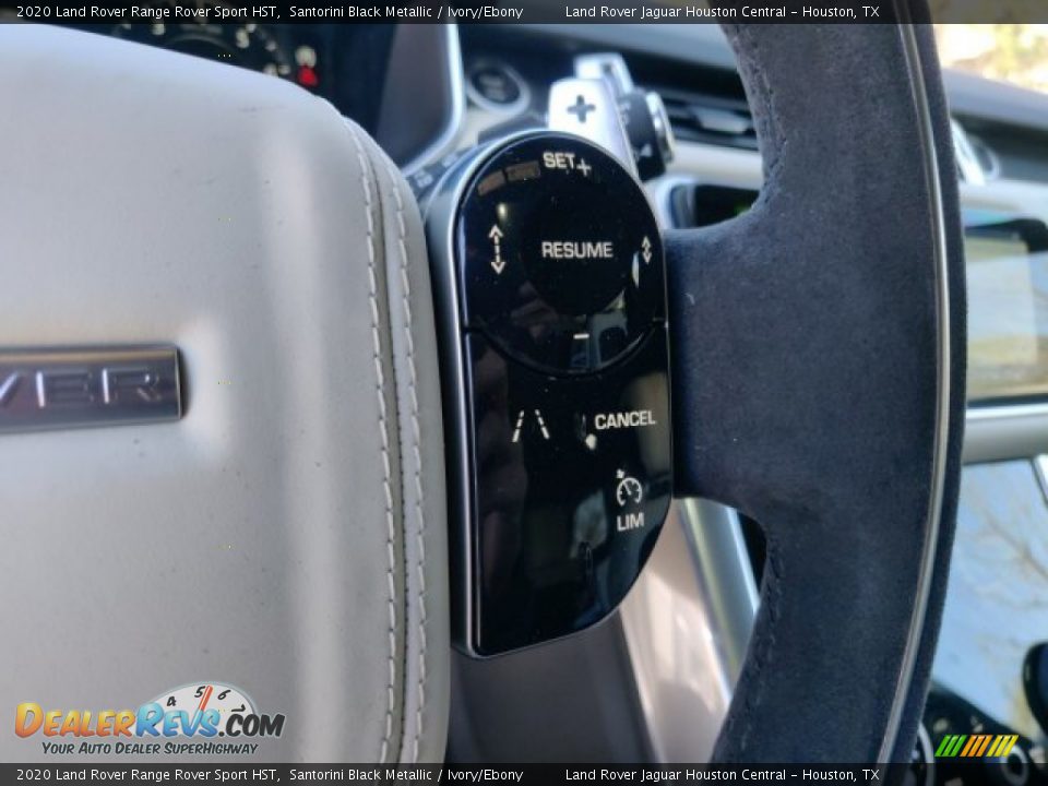 2020 Land Rover Range Rover Sport HST Santorini Black Metallic / Ivory/Ebony Photo #19