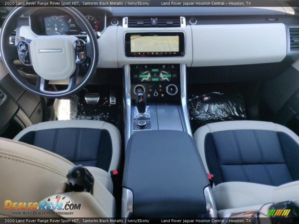 2020 Land Rover Range Rover Sport HST Santorini Black Metallic / Ivory/Ebony Photo #24