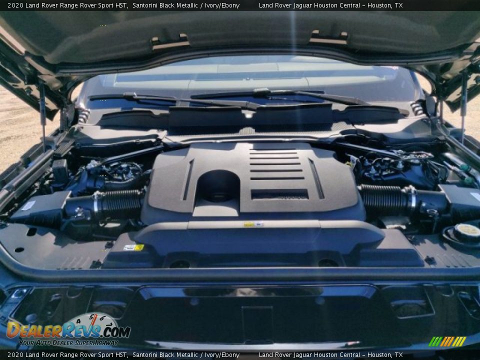 2020 Land Rover Range Rover Sport HST Santorini Black Metallic / Ivory/Ebony Photo #27