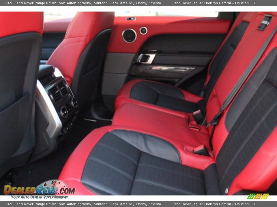 2020 Land Rover Range Rover Sport Autobiography Santorini Black Metallic / Ebony/Pimento Photo #5