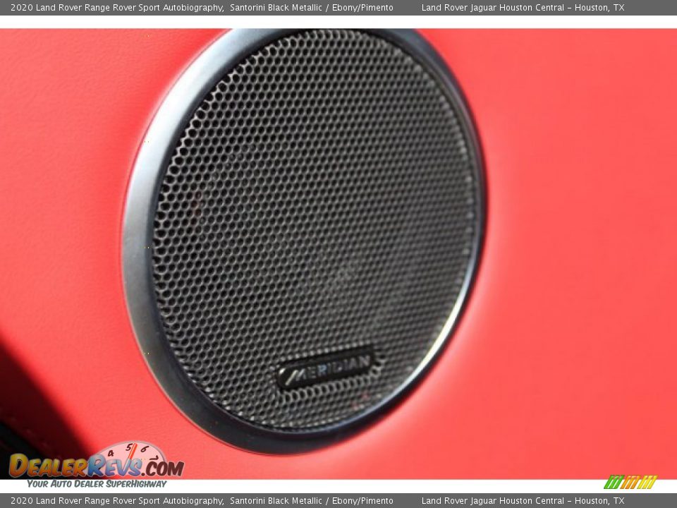 2020 Land Rover Range Rover Sport Autobiography Santorini Black Metallic / Ebony/Pimento Photo #11