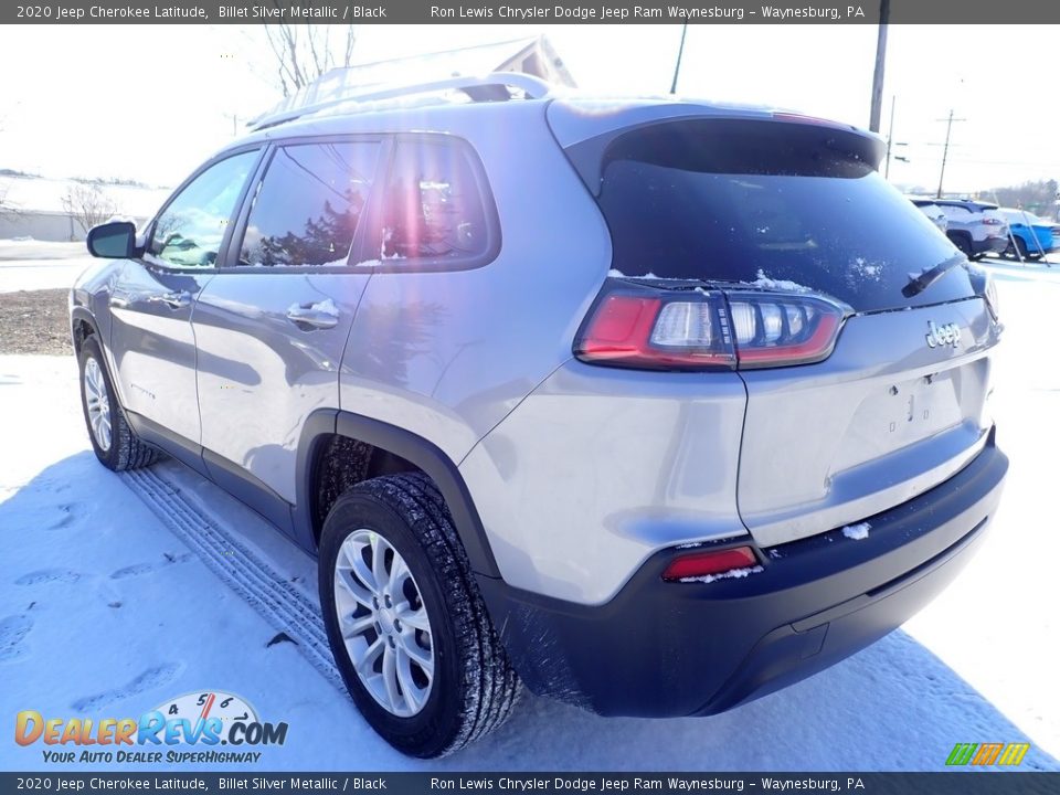 2020 Jeep Cherokee Latitude Billet Silver Metallic / Black Photo #3