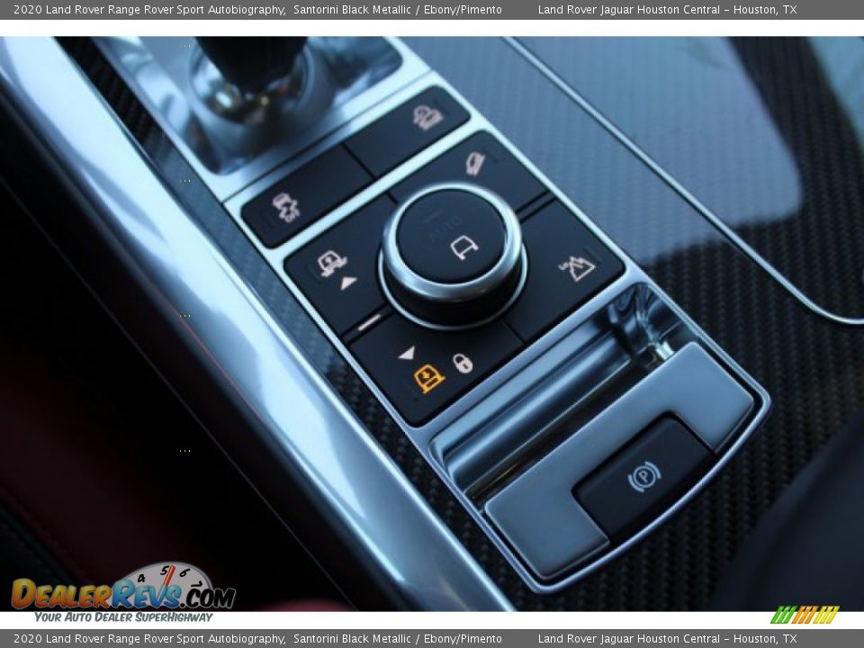 2020 Land Rover Range Rover Sport Autobiography Santorini Black Metallic / Ebony/Pimento Photo #17