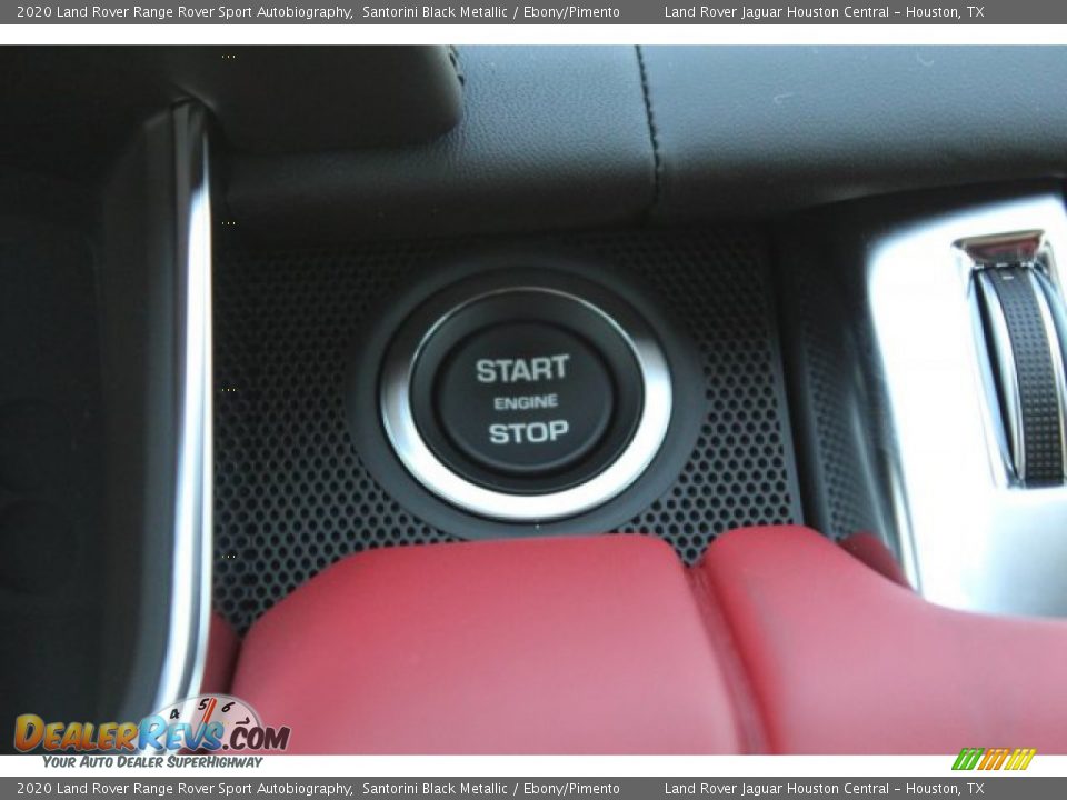 2020 Land Rover Range Rover Sport Autobiography Santorini Black Metallic / Ebony/Pimento Photo #18