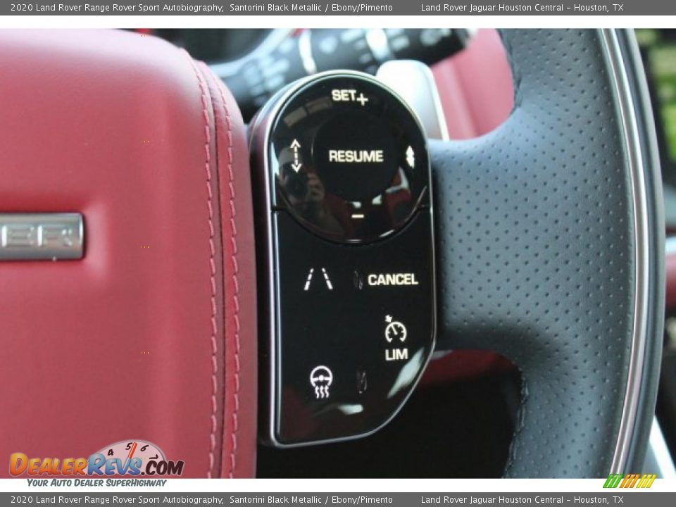 2020 Land Rover Range Rover Sport Autobiography Santorini Black Metallic / Ebony/Pimento Photo #21