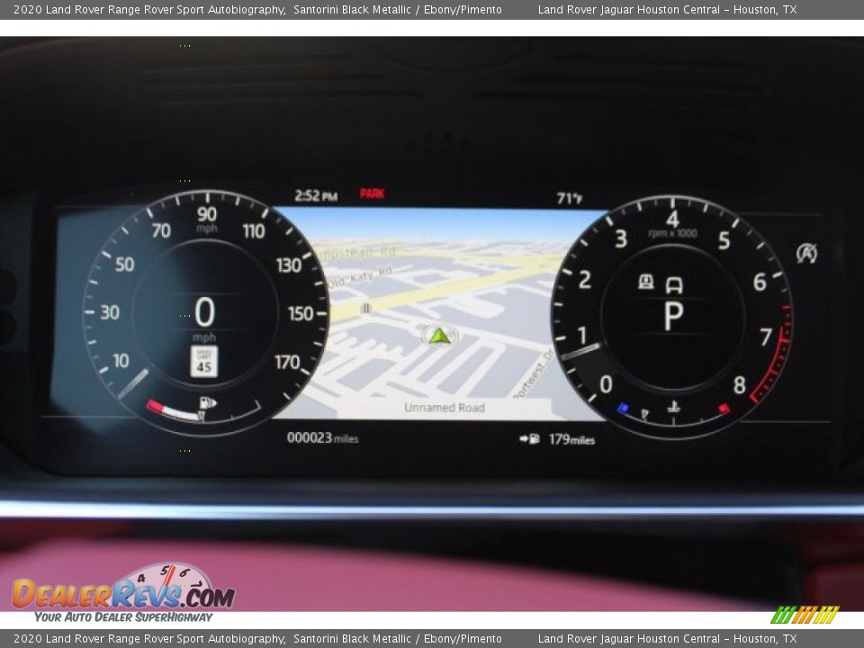 2020 Land Rover Range Rover Sport Autobiography Santorini Black Metallic / Ebony/Pimento Photo #22