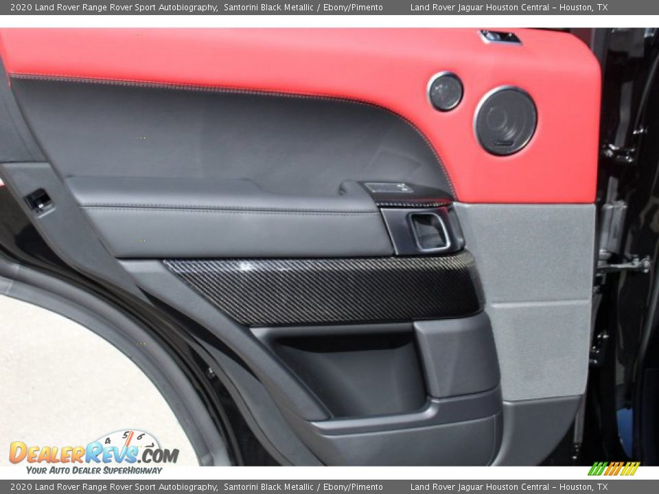 2020 Land Rover Range Rover Sport Autobiography Santorini Black Metallic / Ebony/Pimento Photo #24