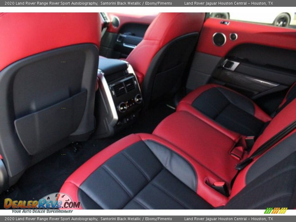 2020 Land Rover Range Rover Sport Autobiography Santorini Black Metallic / Ebony/Pimento Photo #25