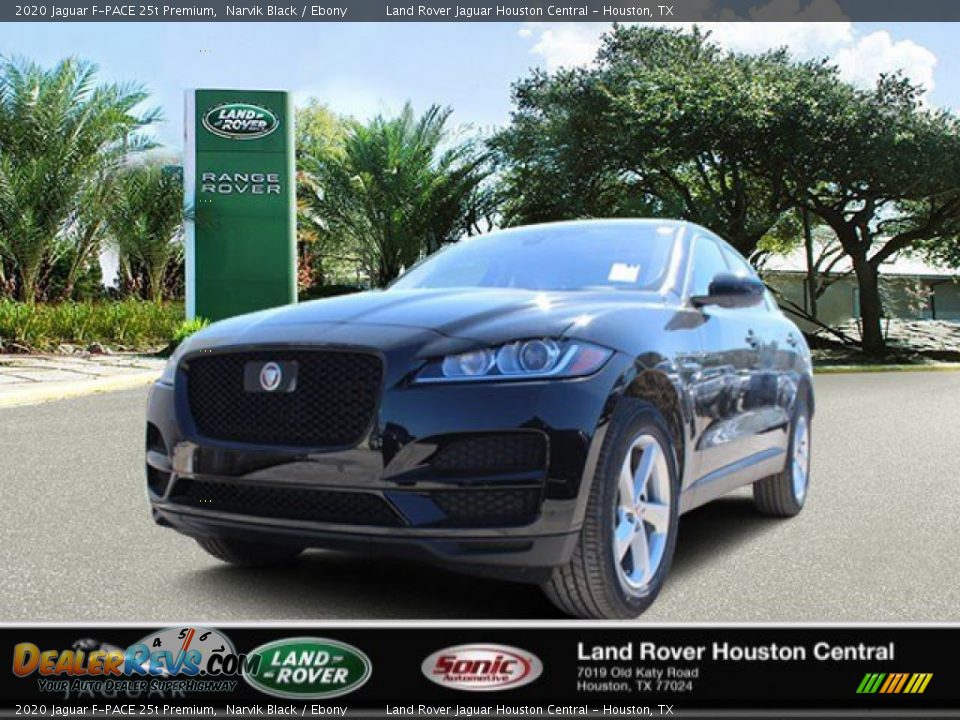 2020 Jaguar F-PACE 25t Premium Narvik Black / Ebony Photo #1