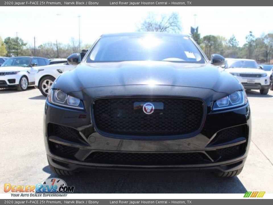 2020 Jaguar F-PACE 25t Premium Narvik Black / Ebony Photo #8