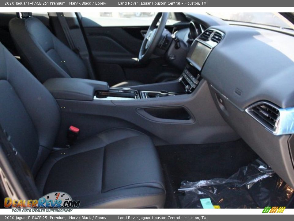 2020 Jaguar F-PACE 25t Premium Narvik Black / Ebony Photo #3