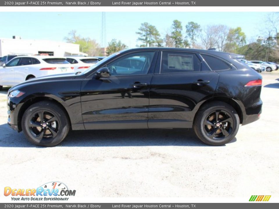 2020 Jaguar F-PACE 25t Premium Narvik Black / Ebony Photo #6