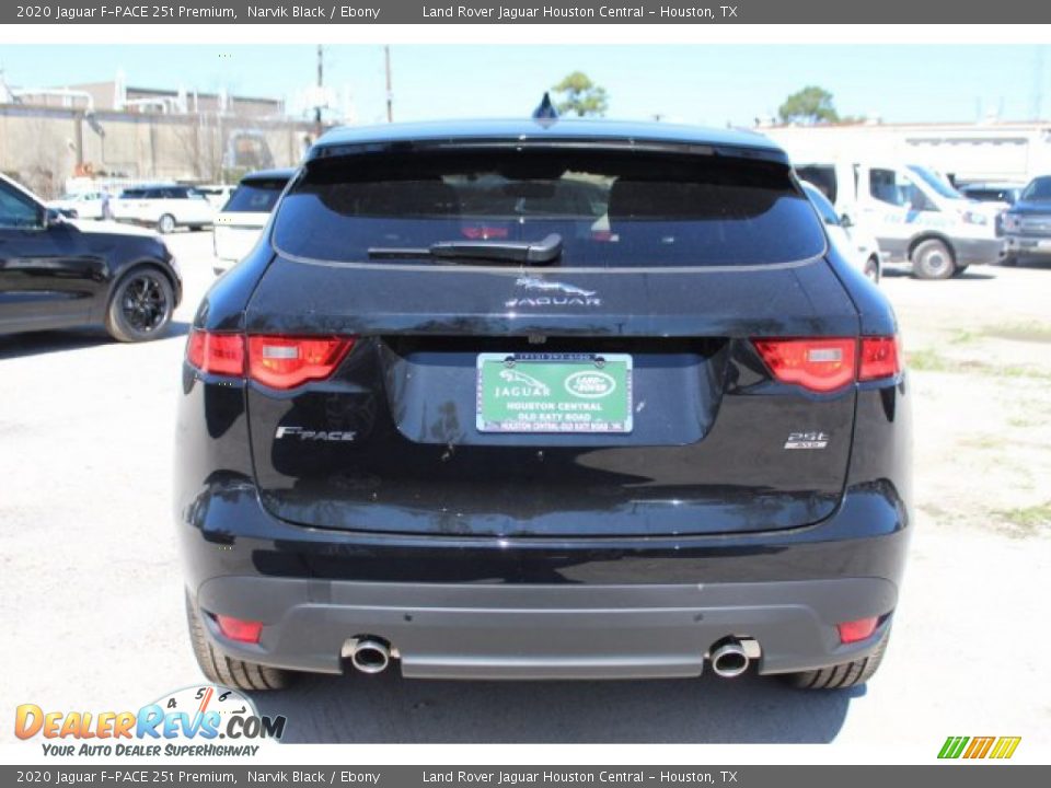 2020 Jaguar F-PACE 25t Premium Narvik Black / Ebony Photo #7