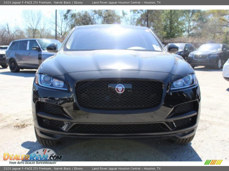 2020 Jaguar F-PACE 25t Premium Narvik Black / Ebony Photo #8