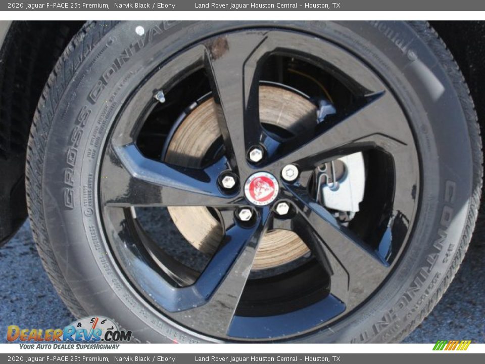 2020 Jaguar F-PACE 25t Premium Narvik Black / Ebony Photo #9