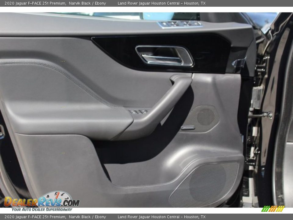 2020 Jaguar F-PACE 25t Premium Narvik Black / Ebony Photo #10