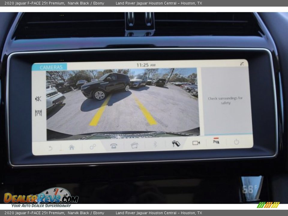 2020 Jaguar F-PACE 25t Premium Narvik Black / Ebony Photo #15