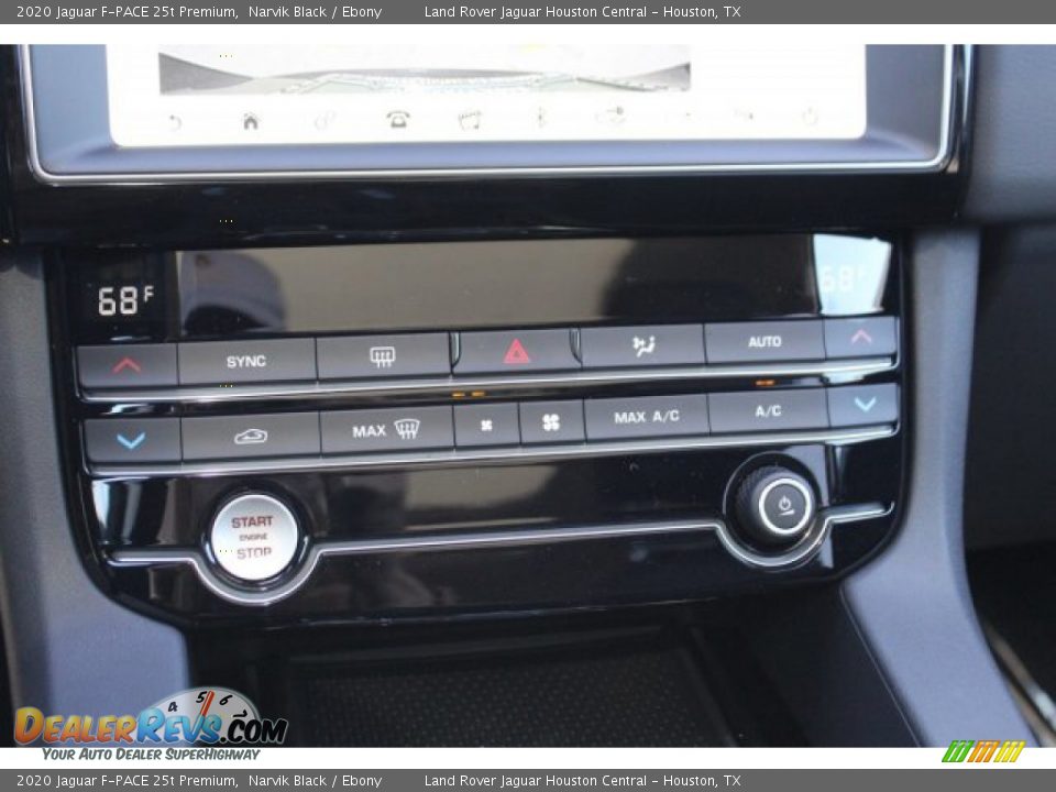 2020 Jaguar F-PACE 25t Premium Narvik Black / Ebony Photo #16