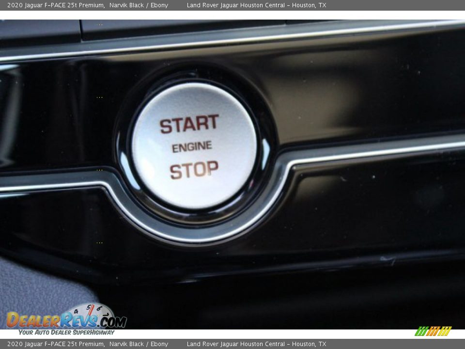 2020 Jaguar F-PACE 25t Premium Narvik Black / Ebony Photo #18