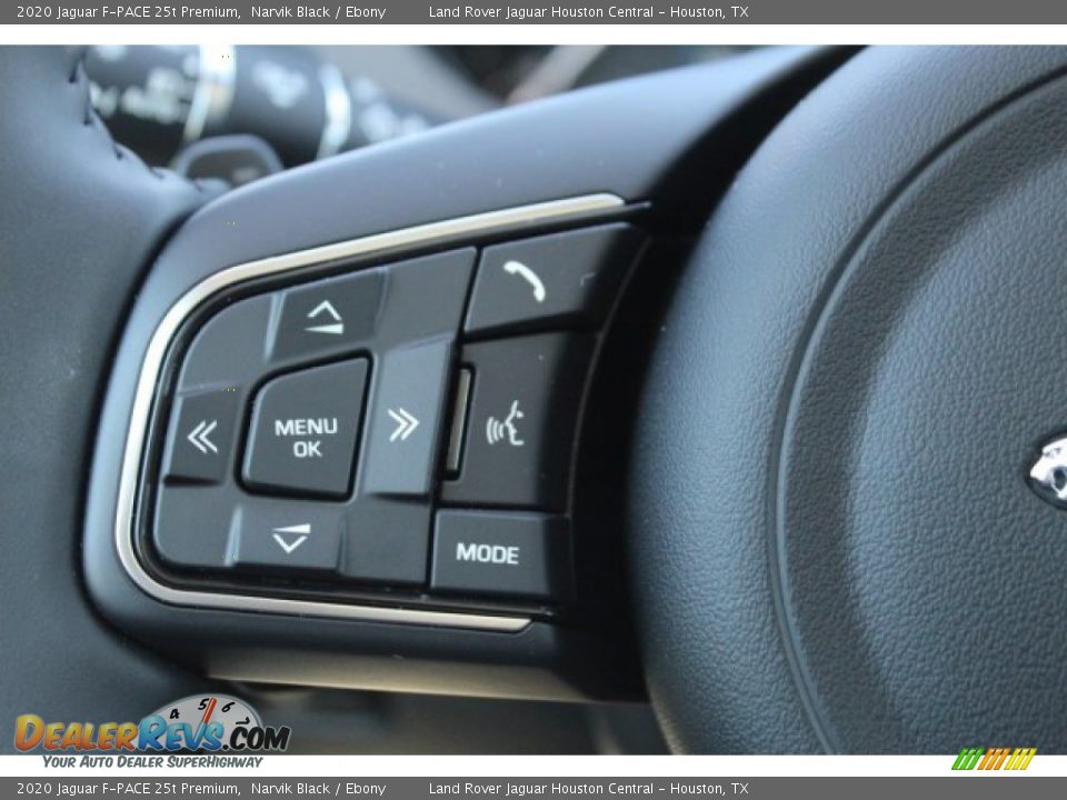 2020 Jaguar F-PACE 25t Premium Narvik Black / Ebony Photo #20