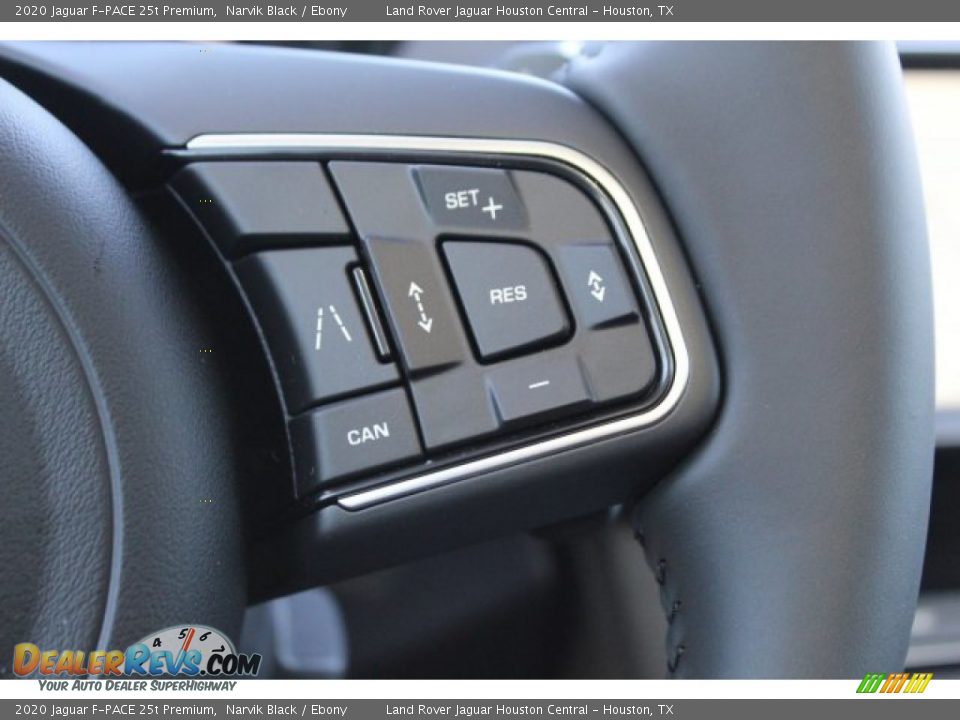 2020 Jaguar F-PACE 25t Premium Narvik Black / Ebony Photo #21