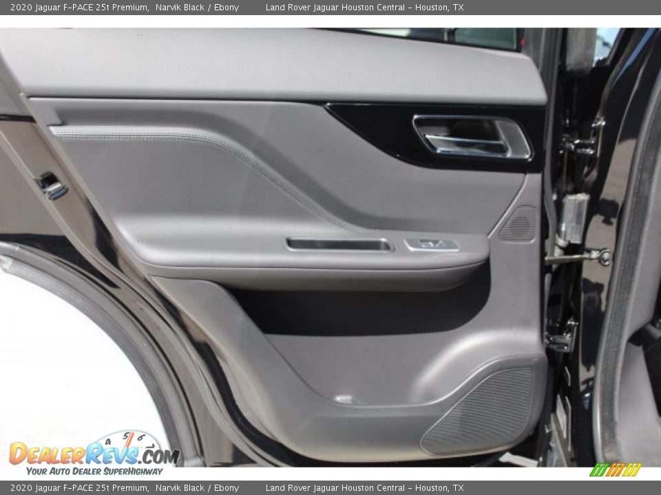 2020 Jaguar F-PACE 25t Premium Narvik Black / Ebony Photo #24