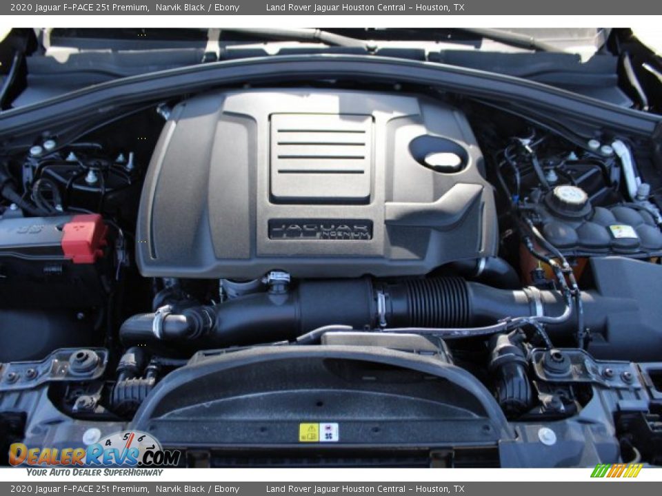 2020 Jaguar F-PACE 25t Premium Narvik Black / Ebony Photo #30