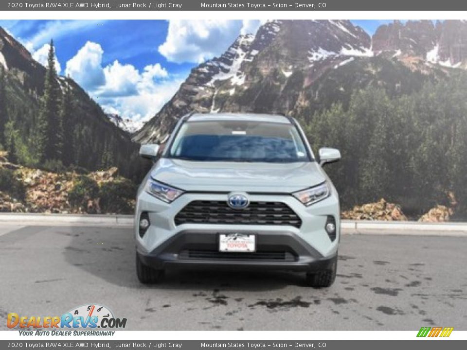 2020 Toyota RAV4 XLE AWD Hybrid Lunar Rock / Light Gray Photo #2