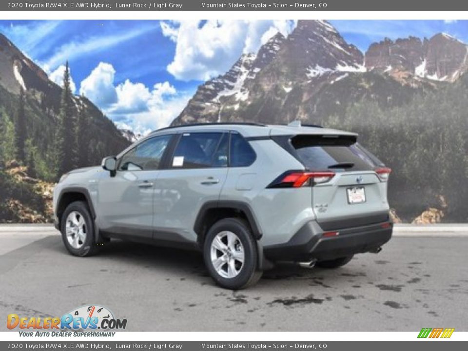 2020 Toyota RAV4 XLE AWD Hybrid Lunar Rock / Light Gray Photo #3