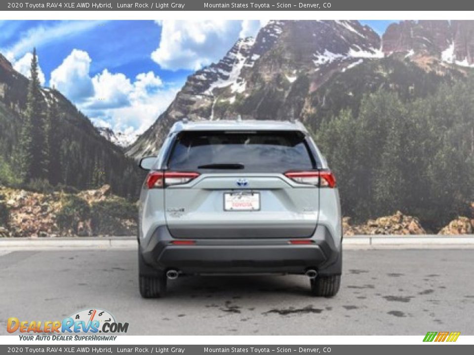 2020 Toyota RAV4 XLE AWD Hybrid Lunar Rock / Light Gray Photo #4