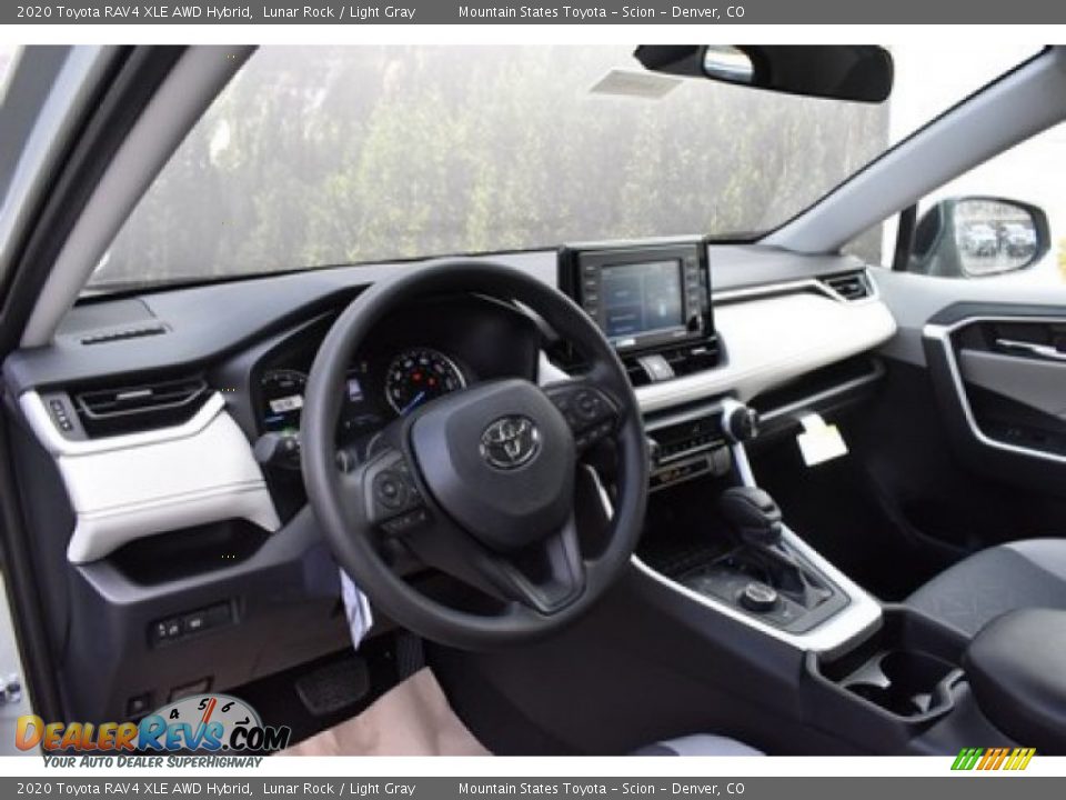 2020 Toyota RAV4 XLE AWD Hybrid Lunar Rock / Light Gray Photo #5