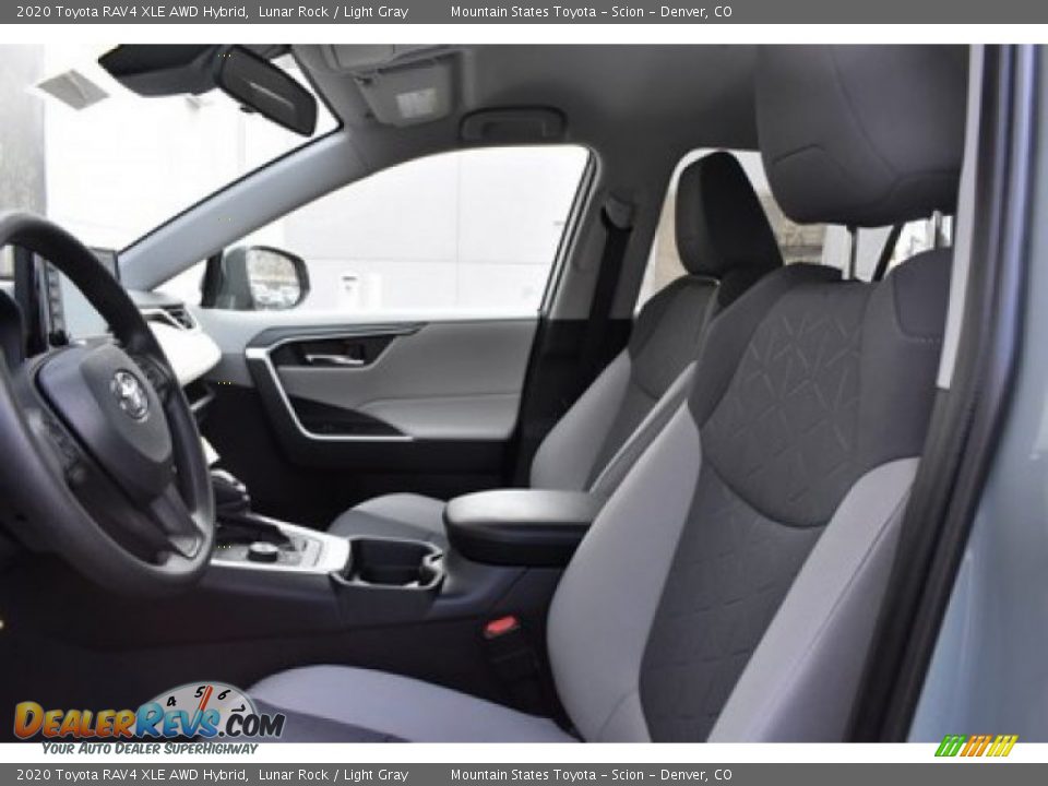 2020 Toyota RAV4 XLE AWD Hybrid Lunar Rock / Light Gray Photo #6