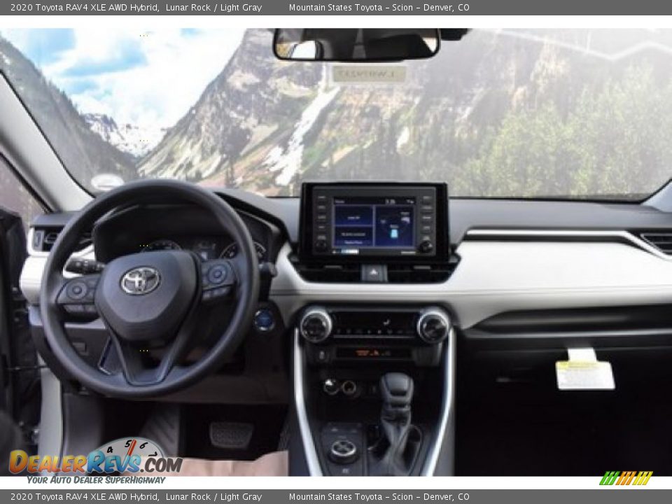 2020 Toyota RAV4 XLE AWD Hybrid Lunar Rock / Light Gray Photo #7