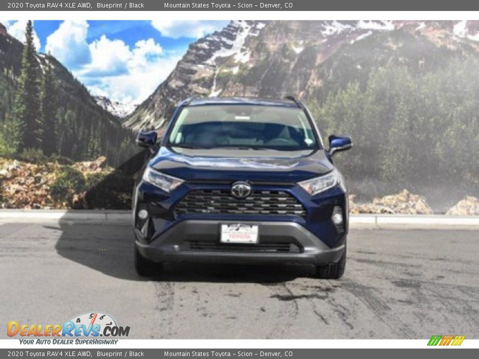 2020 Toyota RAV4 XLE AWD Blueprint / Black Photo #2