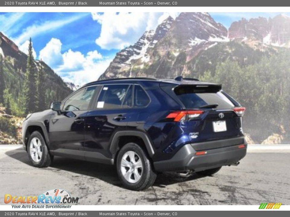 2020 Toyota RAV4 XLE AWD Blueprint / Black Photo #3