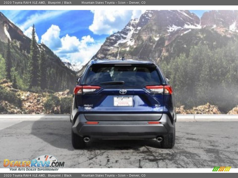 2020 Toyota RAV4 XLE AWD Blueprint / Black Photo #4