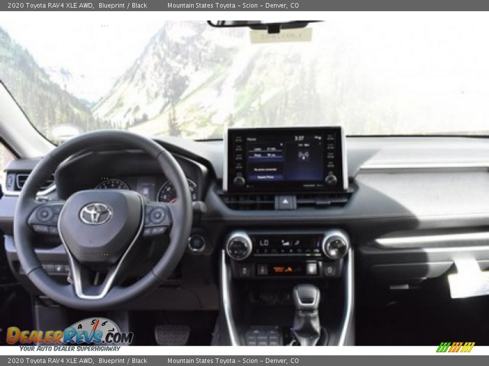 2020 Toyota RAV4 XLE AWD Blueprint / Black Photo #7