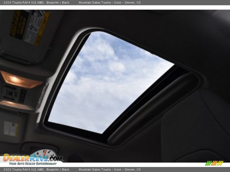 2020 Toyota RAV4 XLE AWD Blueprint / Black Photo #8