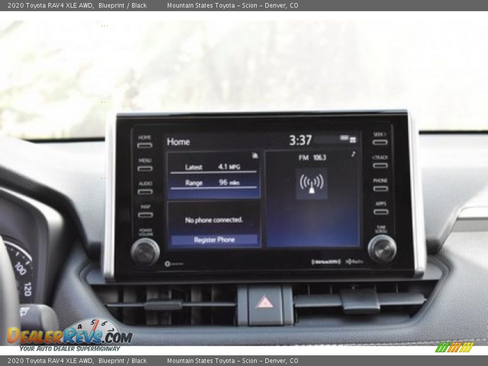 2020 Toyota RAV4 XLE AWD Blueprint / Black Photo #9