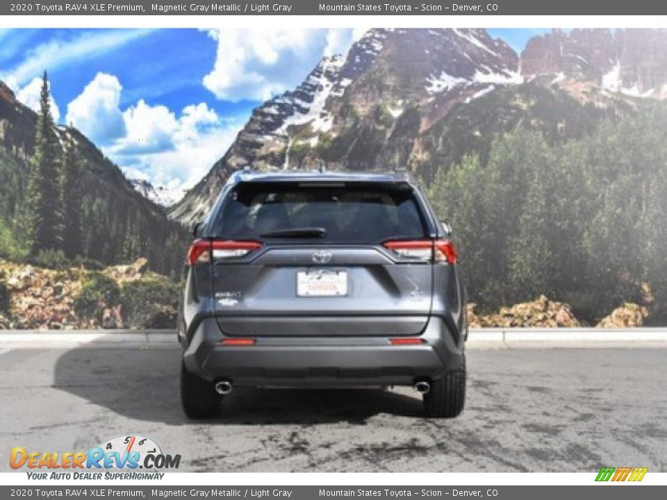 2020 Toyota RAV4 XLE Premium Magnetic Gray Metallic / Light Gray Photo #4