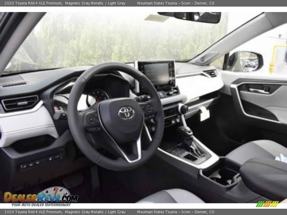 2020 Toyota RAV4 XLE Premium Magnetic Gray Metallic / Light Gray Photo #5