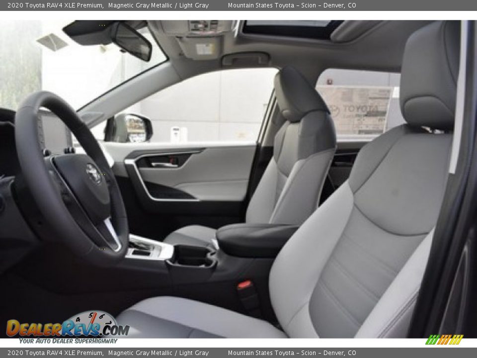 2020 Toyota RAV4 XLE Premium Magnetic Gray Metallic / Light Gray Photo #6