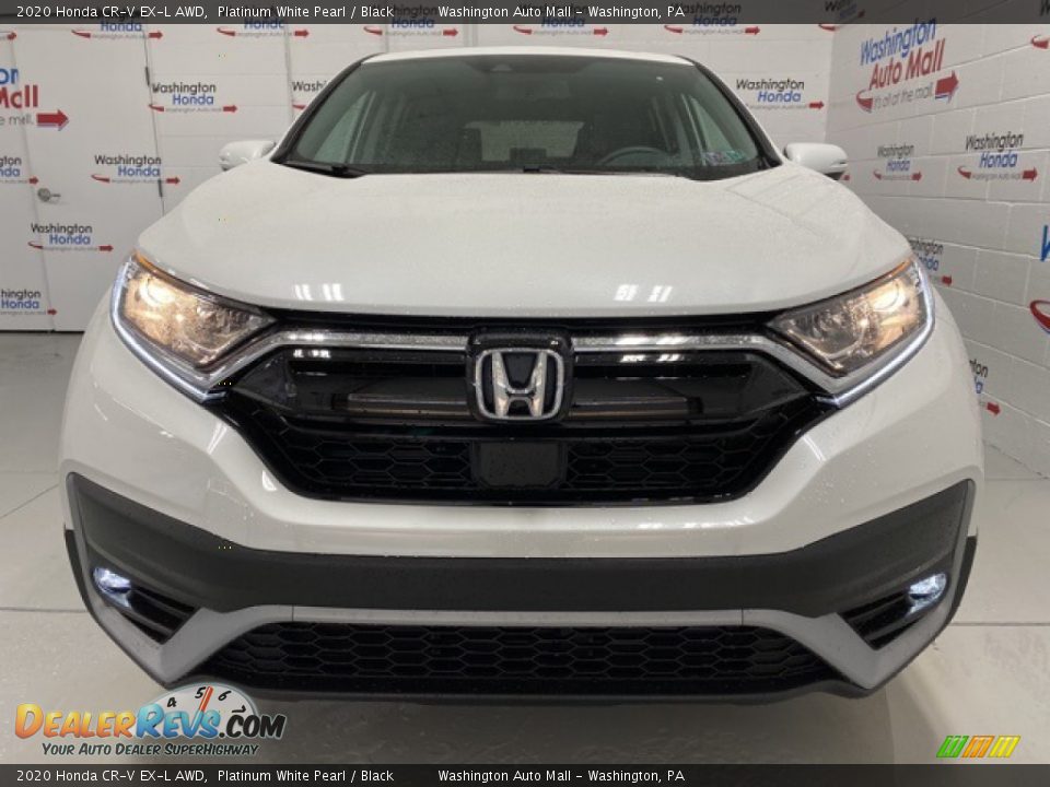 2020 Honda CR-V EX-L AWD Platinum White Pearl / Black Photo #3