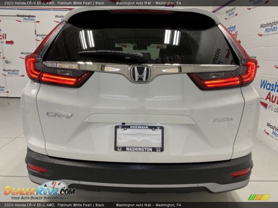 2020 Honda CR-V EX-L AWD Platinum White Pearl / Black Photo #7